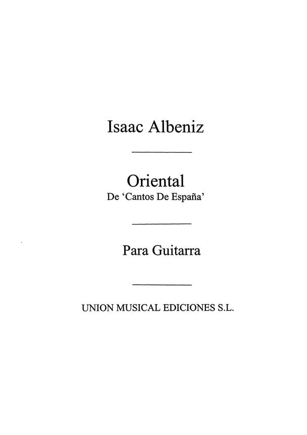 Oriental From Espana